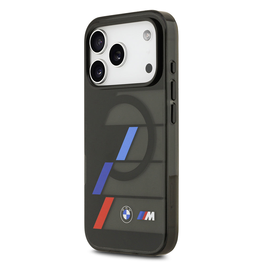 BMW iPhone 17 Pro Max Orjinal Lisanslı M-safe Şarj Özellikli IML Baskılı Üç Renkli M Dizayn Kılıf