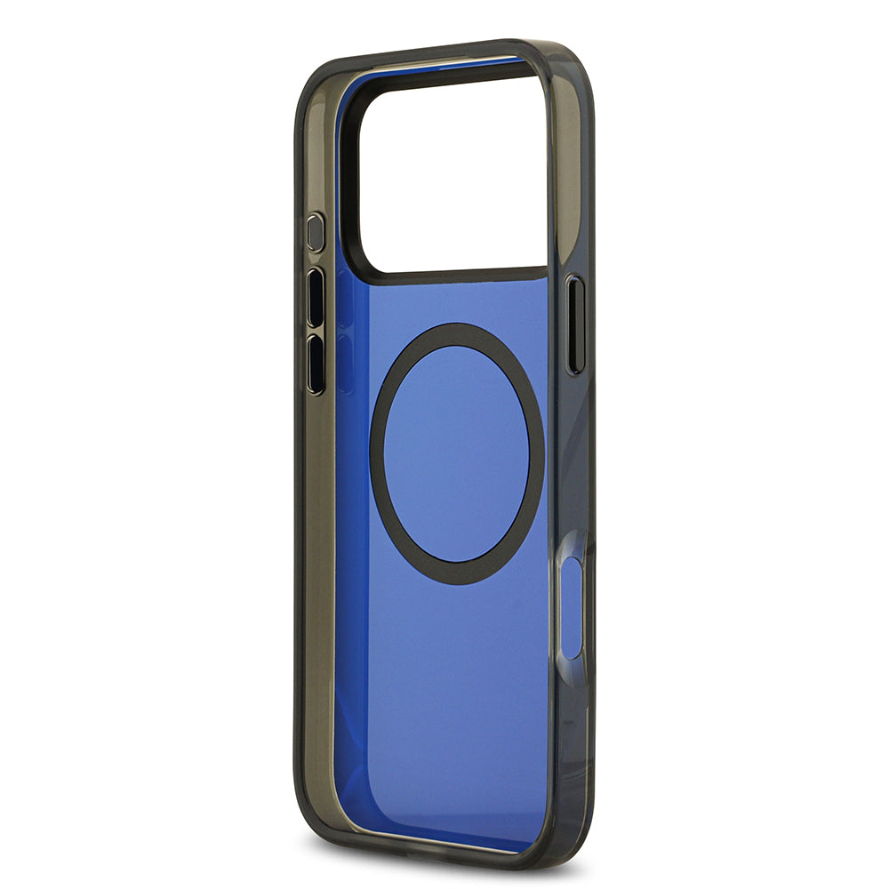 iPhone 17 Pro Max Kılıf BMW Orjinal Lisanslı M-safe Şarj Özellikli Metal Buton Tasarımlı IML Baskılı M Dizayn Kılıf