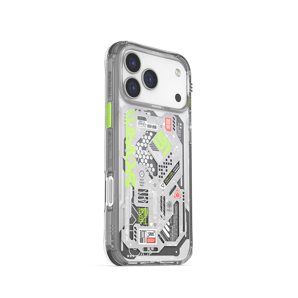 Skinarma Spectra iPhone 17 Pro Max Desenli Airbag Tasarımlı Kılıf