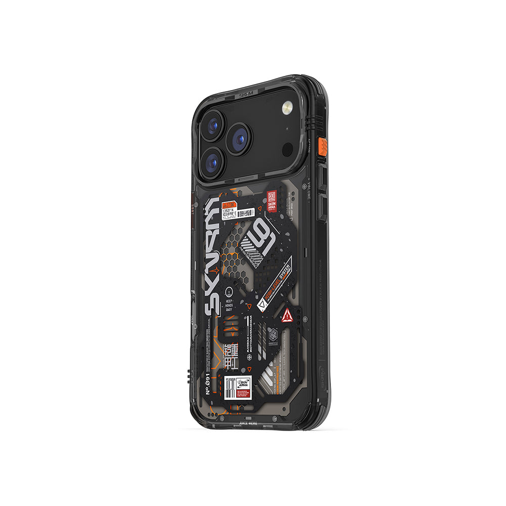 Skinarma Spectra iPhone 17 Pro Max Desenli Airbag Tasarımlı Kılıf