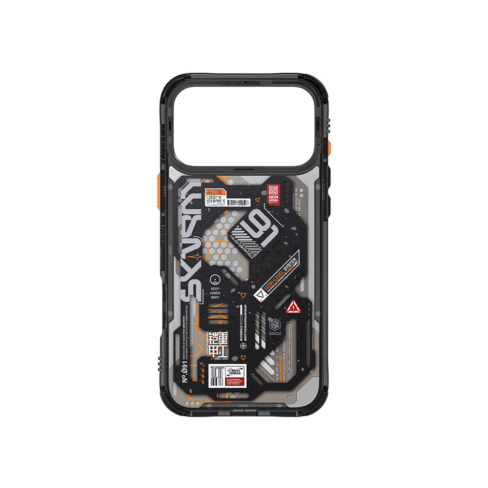 Skinarma Spectra iPhone 17 Pro Max Desenli Airbag Tasarımlı Kılıf