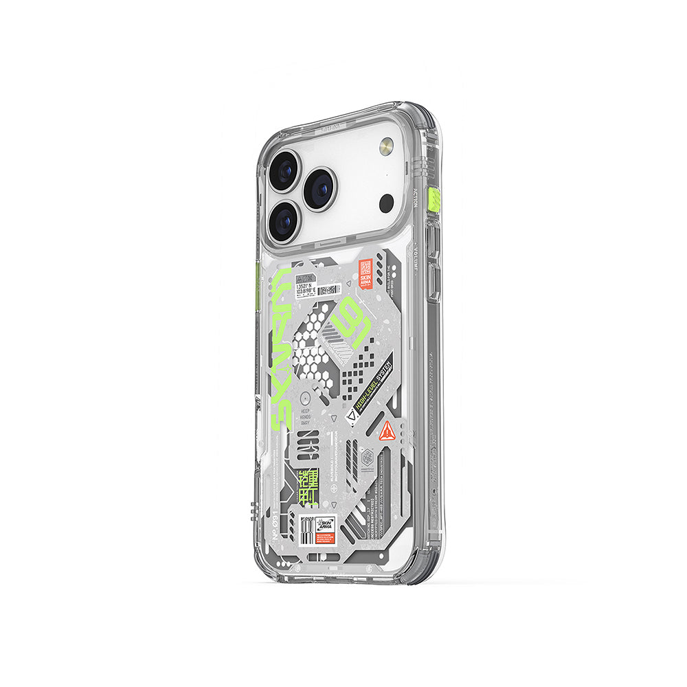 Skinarma Spectra iPhone 17 Pro Max Desenli Airbag Tasarımlı Kılıf