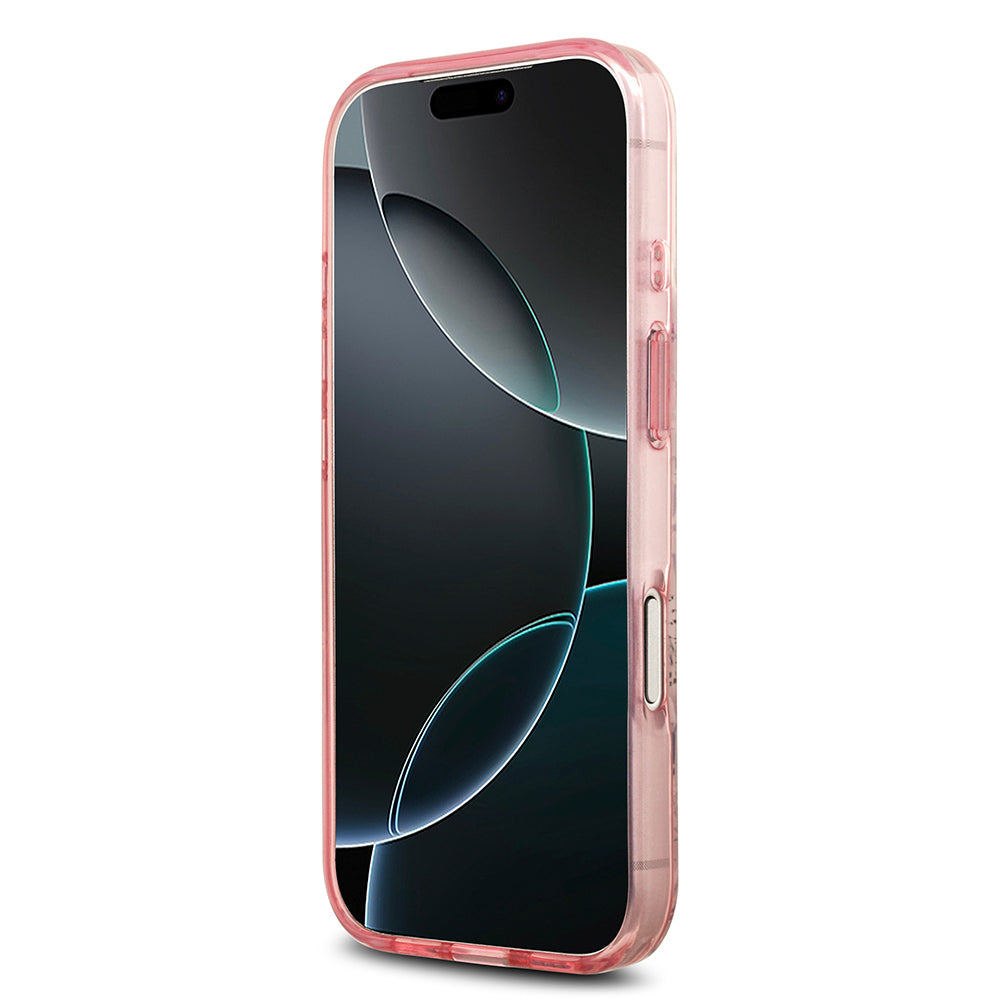 Guess iPhone 17 Pro Max Orjinal Lisanslı M-safe Şarj Özellikli Flower Tonal Circle Kılıf