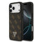 Guess iPhone 17 Pro Max Orjinal Lisanslı PU Deri 4G Desenli Üçgen Logolu Kılıf