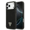Guess iPhone 17 Pro Max Orjinal Lisanslı Taşlı Arka Yüzey Üçgen Logolu Telefon Kılıfı