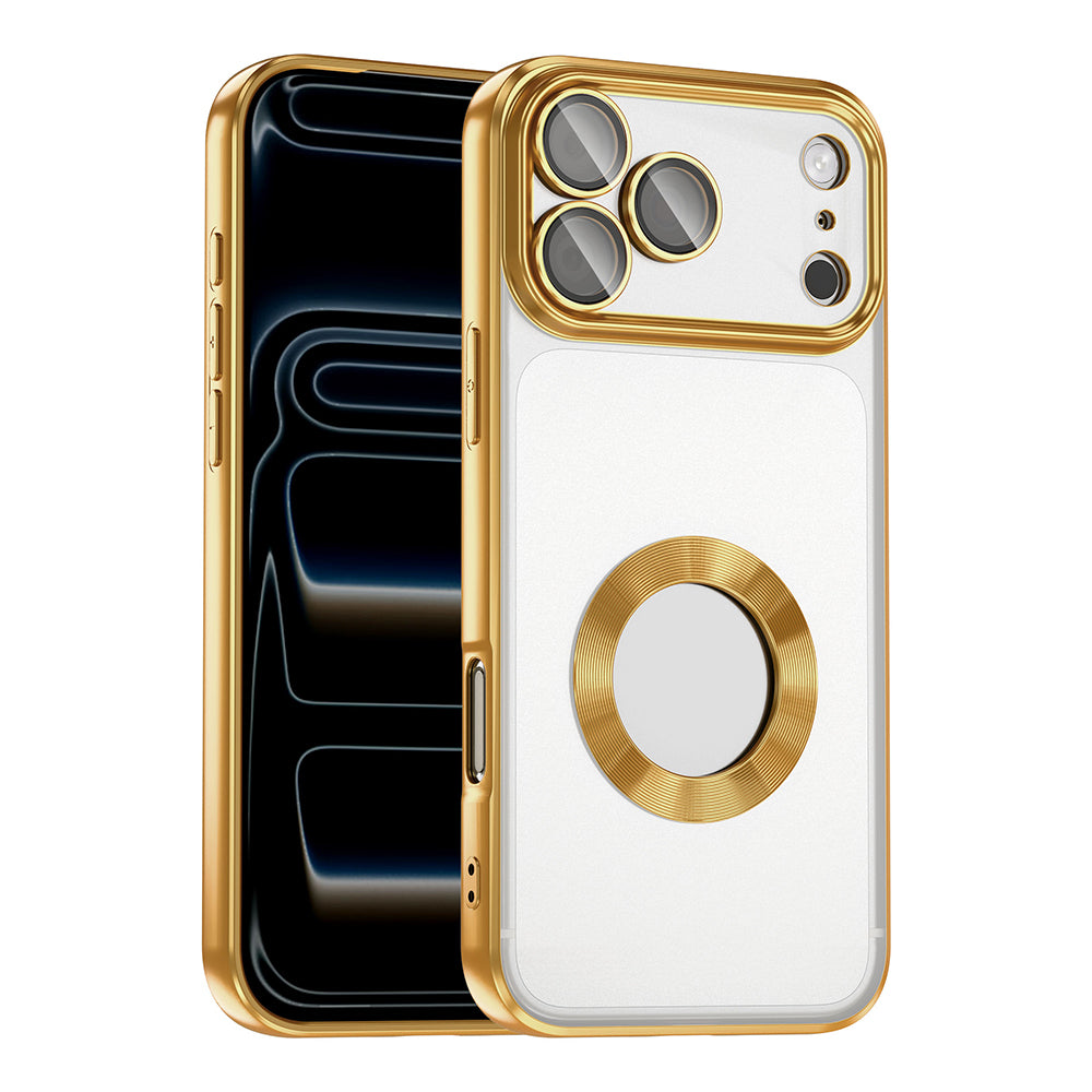 Cepax iPhone 17 Pro Max Kamera Korumalı Logo Gösteren Omega Kılıf