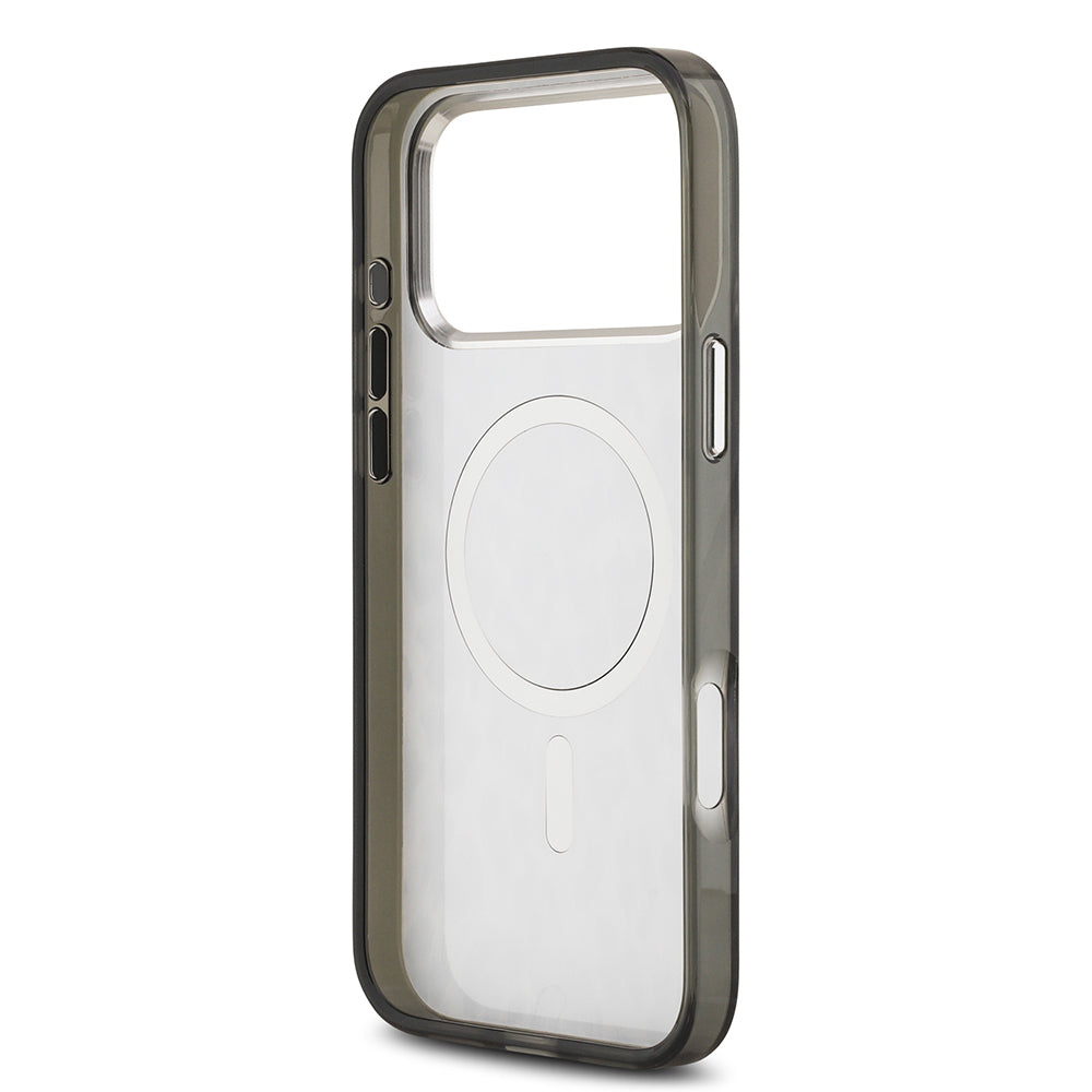 Karl Lagerfeld iPhone 17 Pro Max Orjinal Lisanslı M-safe Şarj Özellikli IML Leopar Baskılı Kılıf