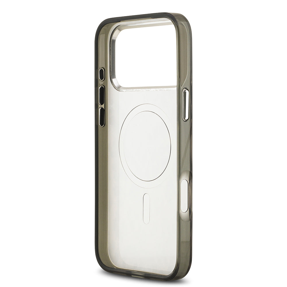 Karl Lagerfeld iPhone 17 Pro Max Orjinal Lisanslı M-safe Şarj Özellikli IML Leopar Baskılı Kılıf