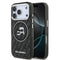 Karl Lagerfeld iPhone 17 Pro Max Orjinal Lisanslı Parlayan Simli Karl & Choupette Heads Kılıf