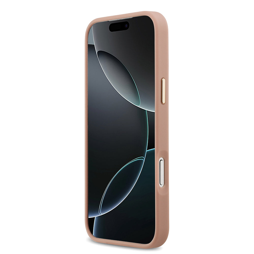 Lacoste iPhone 17 Pro Max Orjinal Lisanslı M-safe Şarj Özellikli Champs Elysees PU Deri Tasarımlı Kılıf