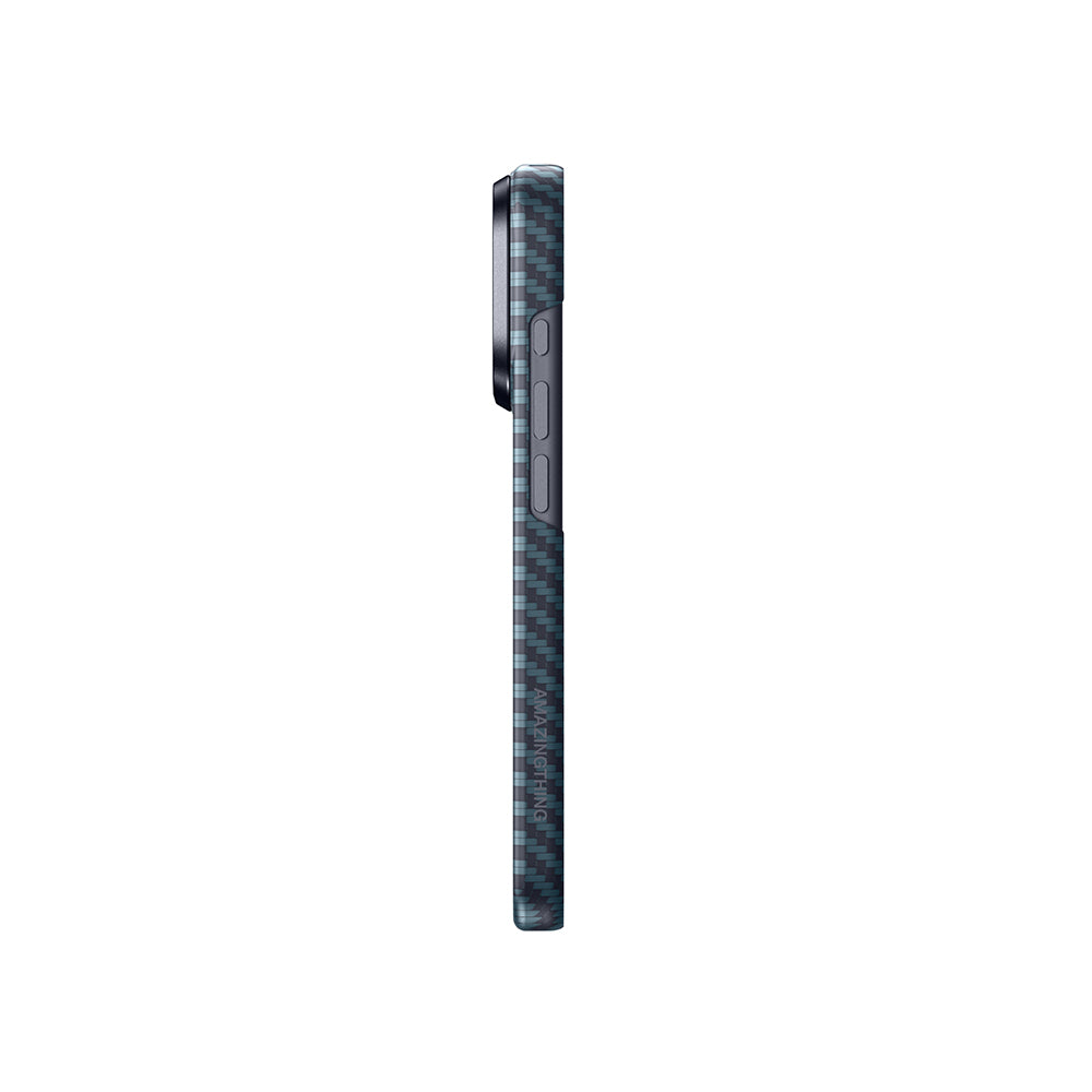 Amazingthing Titan Max Serisi iPhone 17 Pro Max M-safe Şarj Özellikli 1500D Aramid Fiber Kılıf