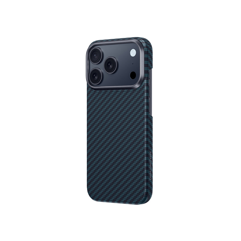 Amazingthing Titan Max Serisi iPhone 17 Pro Max M-safe Şarj Özellikli 1500D Aramid Fiber Kılıf