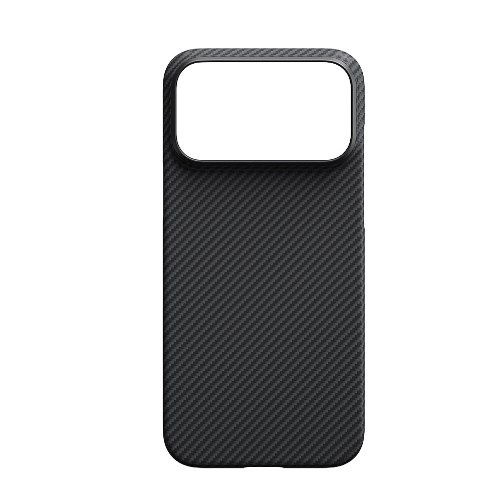 Pitaka Ultra-Slim Classic Serisi iPhone 17 Pro Max Kılıf Magsafe 1500D Aramid FiberBlack-Grey Twill Kılıf