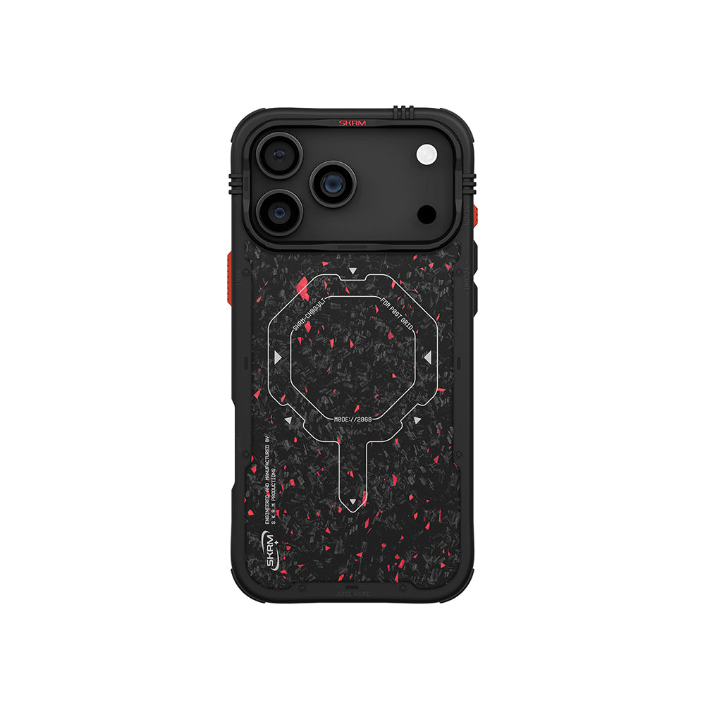 Skinarma Vektor iPhone 17 Pro Max M-safe Şarj Özellikli Airbag Tasarımlı Kılıf