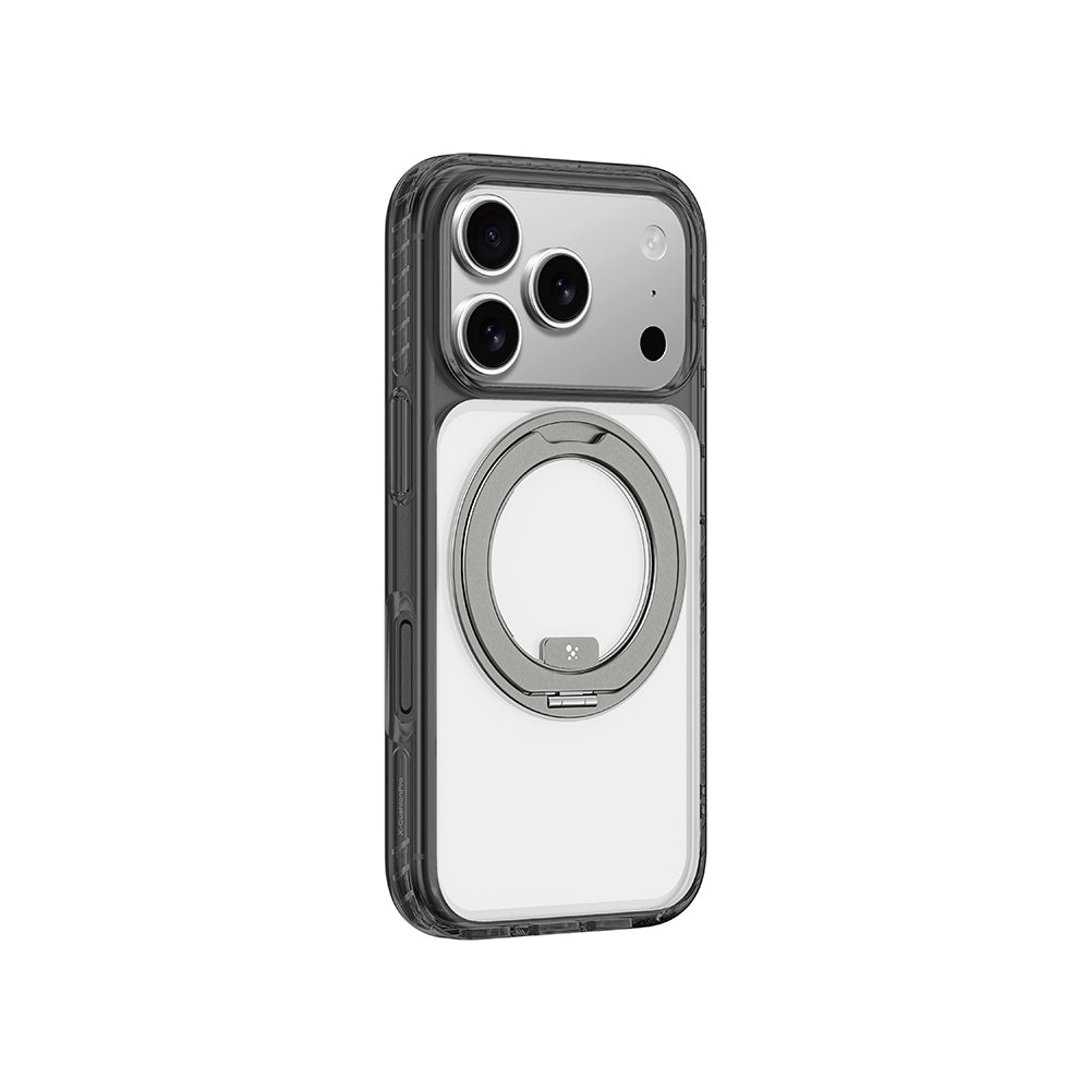 AmazingThing Titan Pro MagSpin iPhone 17 Pro Max Kılıf M-Safe Şarj Özellikli Airbag Tasarımlı Standlı Kılıf