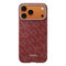 Pitaka Tactile Woven Monogram Serisi iPhone 17 Pro Max M-safe Şarj Özellikli Aramid Fiber Kılıf
