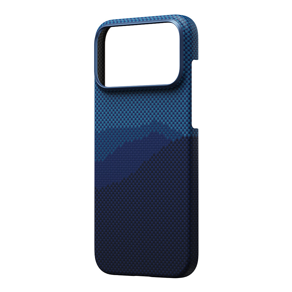 Pitaka Tactile Woven Starpeak Serisi iPhone 17 Pro Max M-safe Şarj Özellikli Aramid Fiber Over The Horizon Kılıf