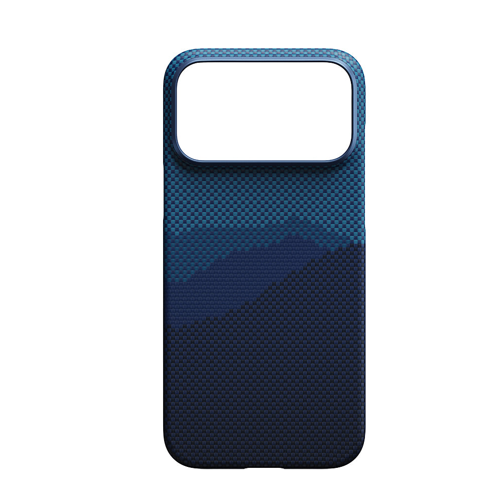 Pitaka Tactile Woven Starpeak Serisi iPhone 17 Pro Max M-safe Şarj Özellikli Aramid Fiber Over The Horizon Kılıf