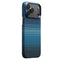 Pitaka Tactile Woven Sunset-Moonrise Serisi iPhone 17 Pro Max Kılıf Magsafe Aramid Fiber Sunset Telefon Kılıfı