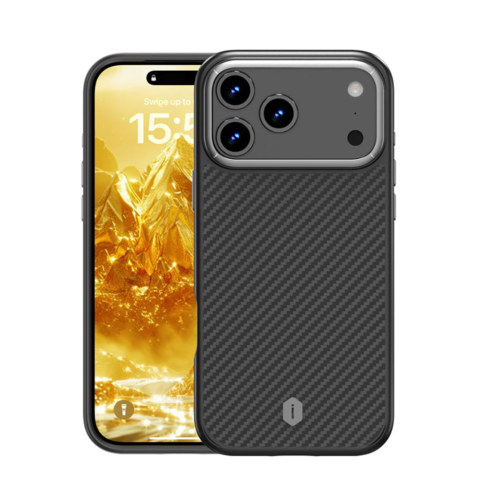 Wiwu Defense Ultra Serisi DCC-205 iPhone 17 Pro Max M-safe Şarj Özellikli Aramid Fiber Kılıf