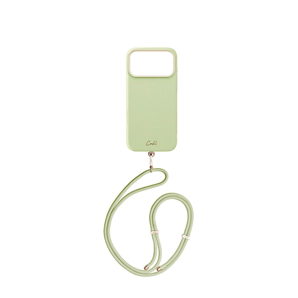 Coehl Mirelle iPhone 17 Pro Max M-safe Şarj Özellikli Askı İpli Telefon Kılıfı