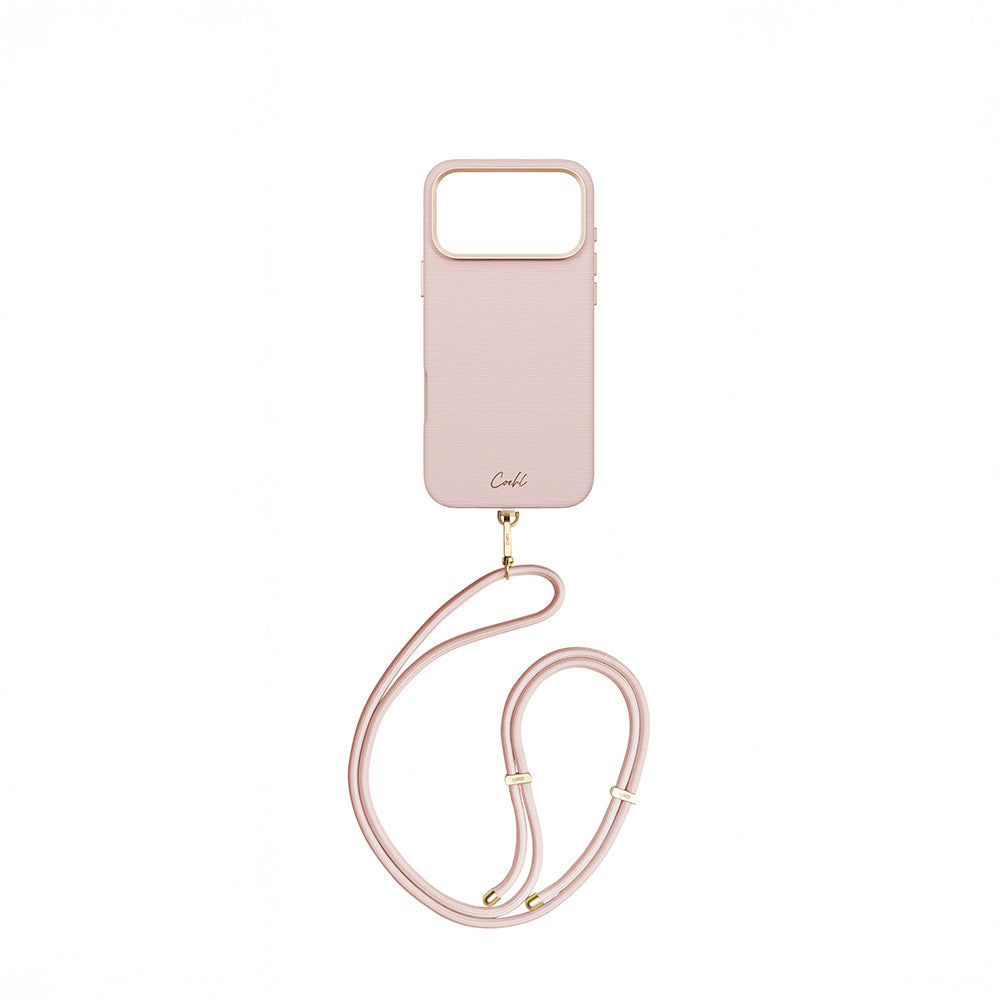 Coehl Mirelle iPhone 17 Pro Max M-safe Şarj Özellikli Askı İpli Telefon Kılıfı