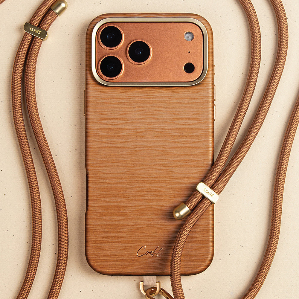 Coehl Mirelle iPhone 17 Pro Max M-safe Şarj Özellikli Askı İpli Telefon Kılıfı
