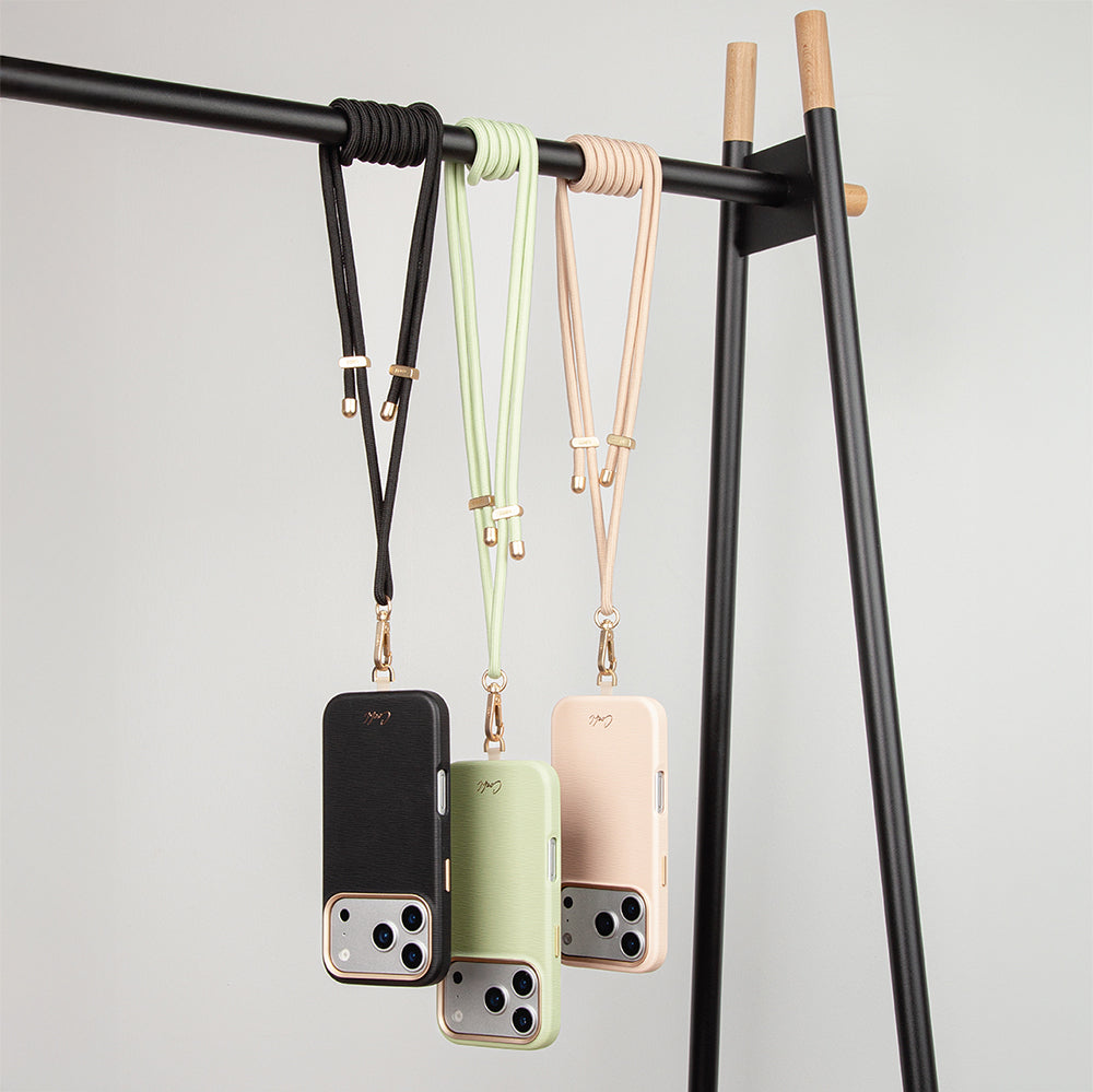 Coehl Mirelle iPhone 17 Pro Max M-safe Şarj Özellikli Askı İpli Telefon Kılıfı