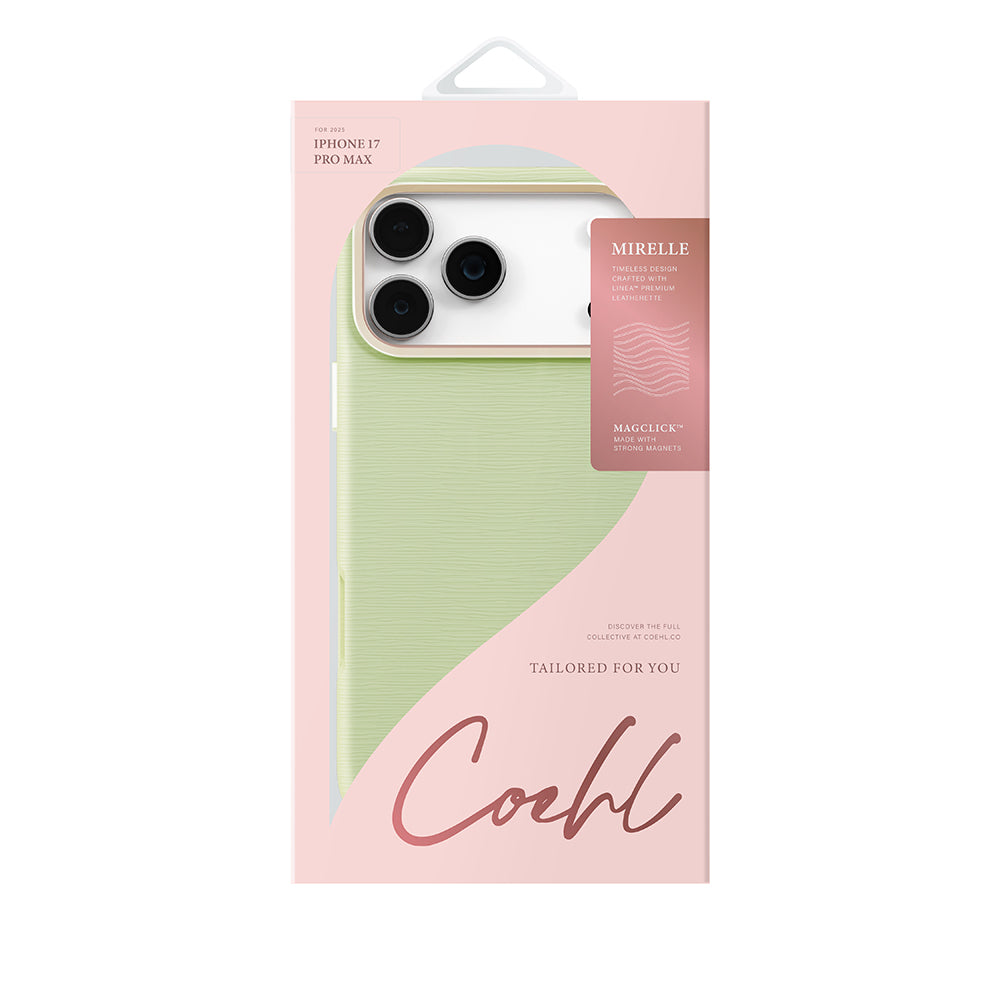 Coehl Mirelle iPhone 17 Pro Max M-safe Şarj Özellikli Askı İpli Telefon Kılıfı