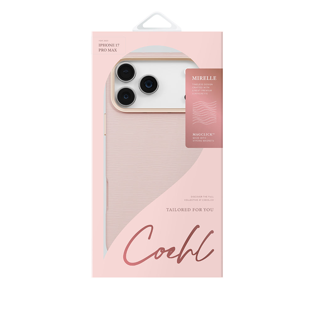 Coehl Mirelle iPhone 17 Pro Max M-safe Şarj Özellikli Askı İpli Telefon Kılıfı