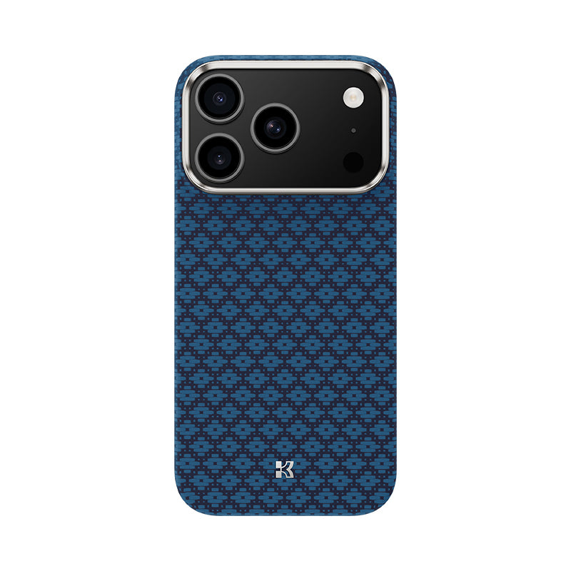 Benks ArmorAir ArmorGrid Serisi iPhone 17 Pro Max M-Safe Şarj Özellikli Kevlar Kılıf