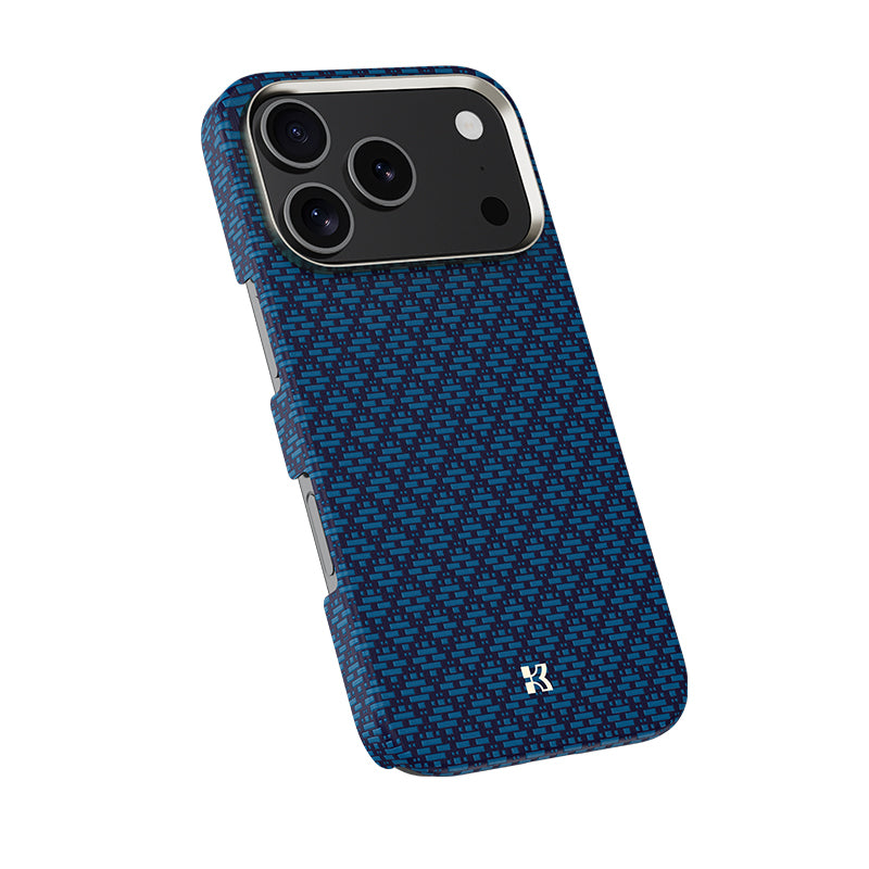 Benks ArmorAir ArmorGrid Serisi iPhone 17 Pro Max M-Safe Şarj Özellikli Kevlar Kılıf