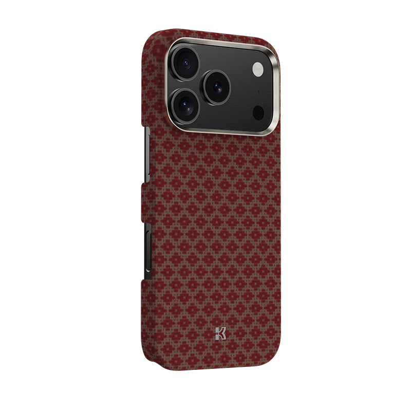 Benks ArmorAir ArmorGrid Serisi iPhone 17 Pro Max M-Safe Şarj Özellikli Kevlar Kılıf