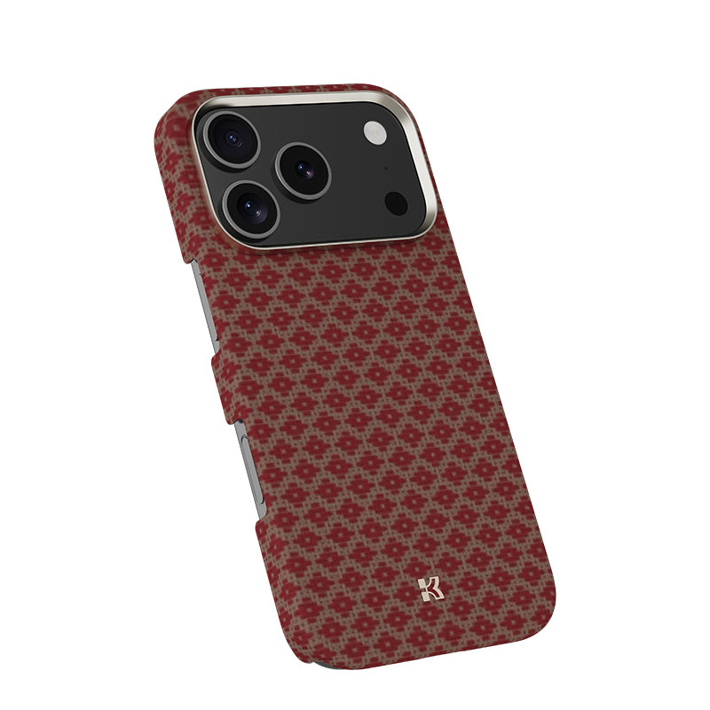 Benks ArmorAir ArmorGrid Serisi iPhone 17 Pro Max M-Safe Şarj Özellikli Kevlar Kılıf