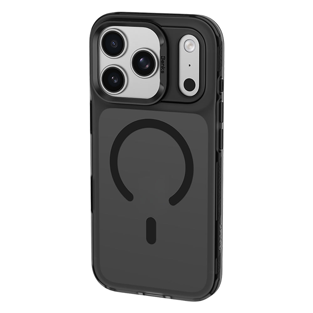 Benks C-Magnet Lucid iPhone 17 Pro Max M-Safe Şarj Özellikli Armor Kılıf