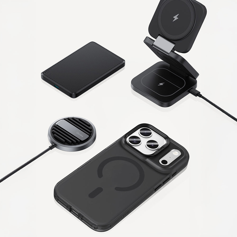 Benks C-Magnet Lucid iPhone 17 Pro Max M-Safe Şarj Özellikli Armor Kılıf