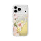 Coehl Fleurette iPhone 17 Pro Max M-safe Şarj Özellikli Çiçek Desenli Simli Arka Yüzey Telefon Kılıfı