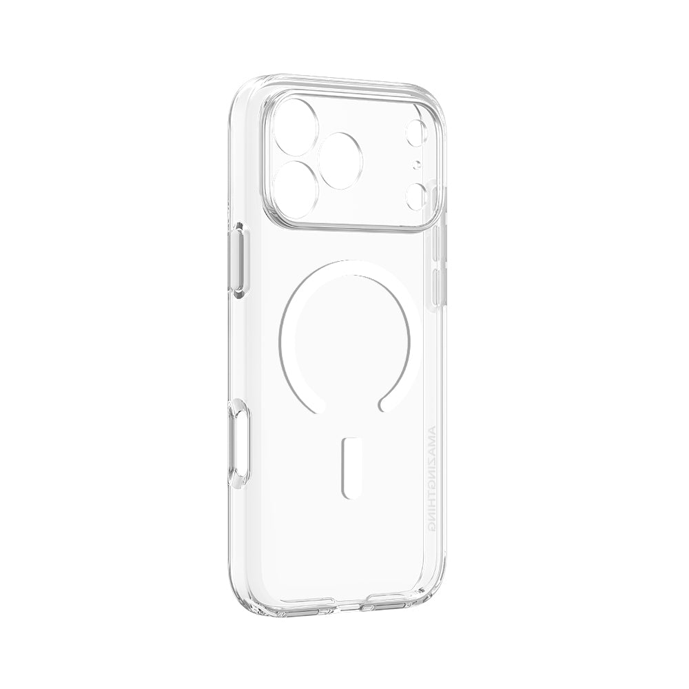 Amazingthing Minimal Lens Serisi iPhone 17 Pro Max M-safe Şarj Özellikli Kamera Korumalı Kılıf