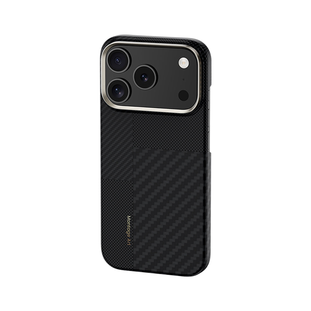 Benks Montage ArmorAir iPhone 17 Pro Max Magsafe Karbon Fiber Kevlar Kılıf