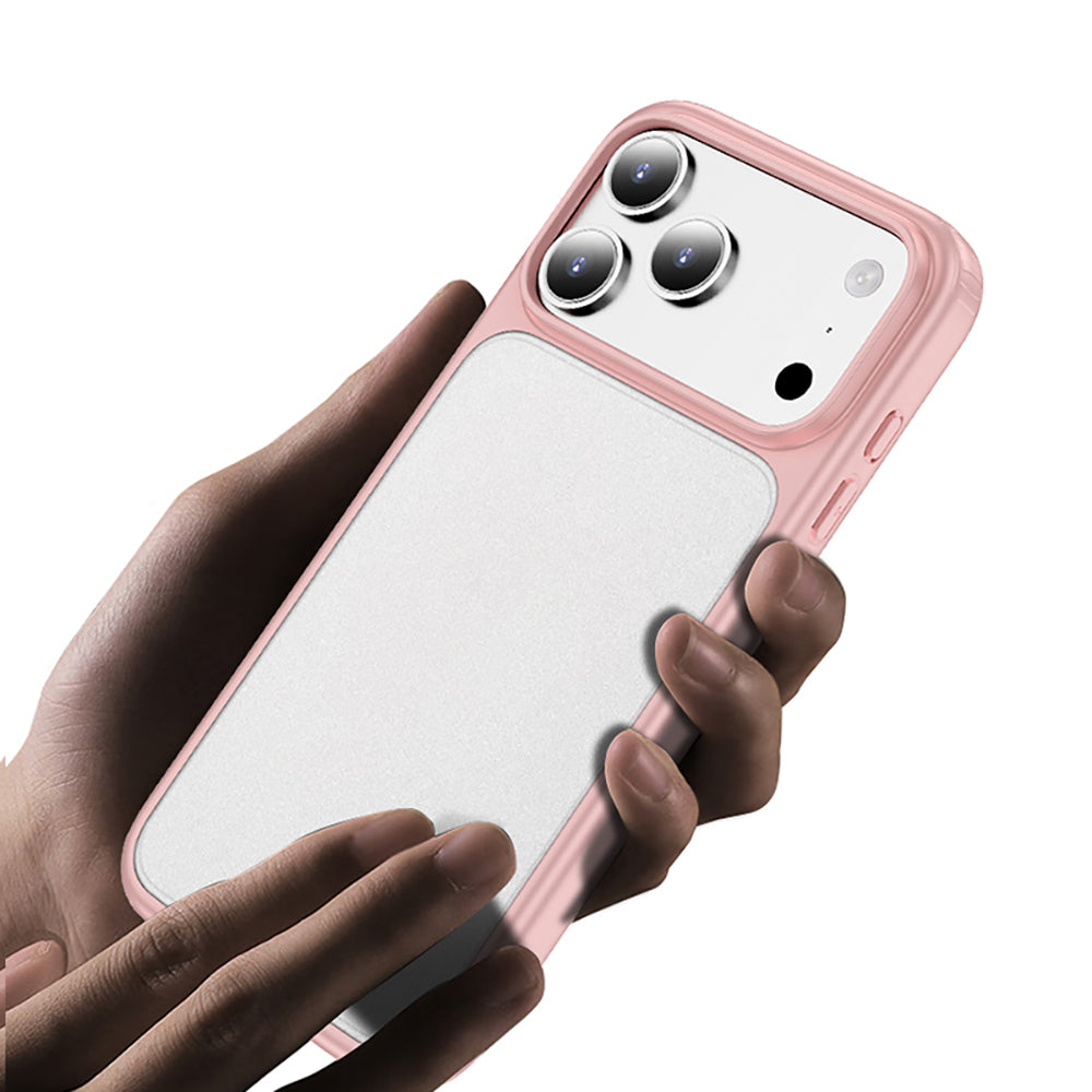 Wlons Lola iPhone 17 Pro Max M-safe Şarj Özellikli Mat Arka Yüzey Kılıf