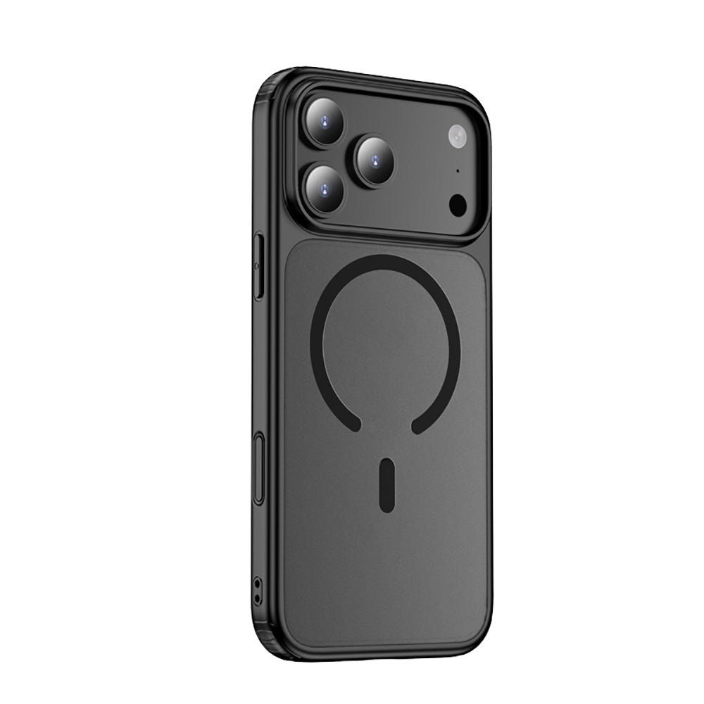 Wlons Lola iPhone 17 Pro Max M-safe Şarj Özellikli Mat Arka Yüzey Kılıf