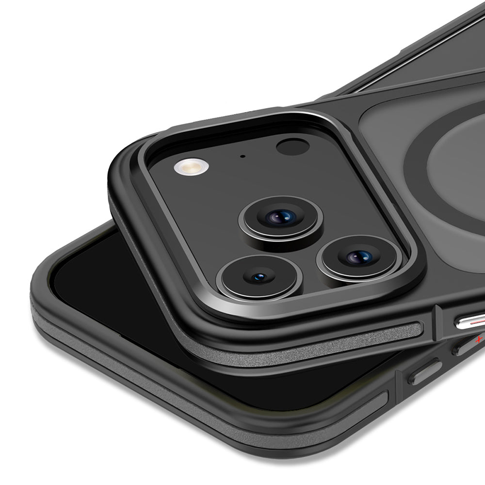 Wlons Vevo iPhone 17 Pro Max M-safe Şarj Özellikli Mat Görünümlü Telefon Kılıfı