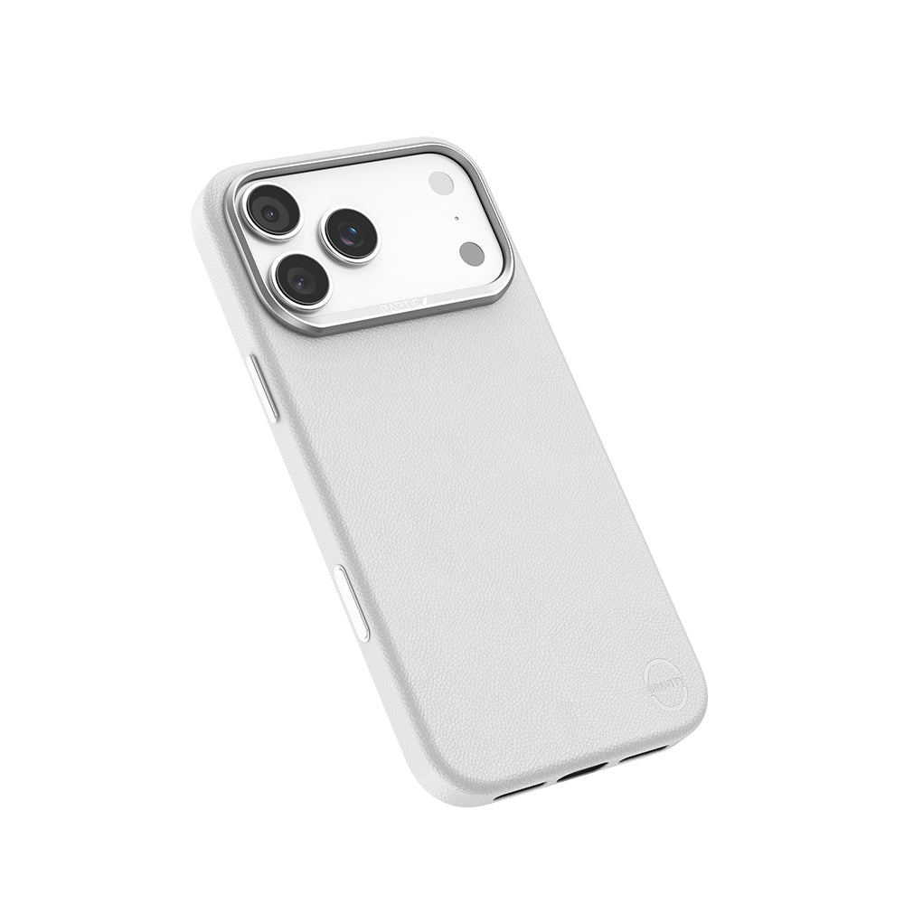 Raptic Urban Nano iPhone 17 Pro Max M-Safe Şarj Özellikli Polimerik Deri Telefon Kılıfı