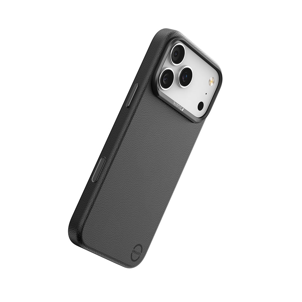 Raptic Urban Nano iPhone 17 Pro Max M-Safe Şarj Özellikli Polimerik Deri Telefon Kılıfı