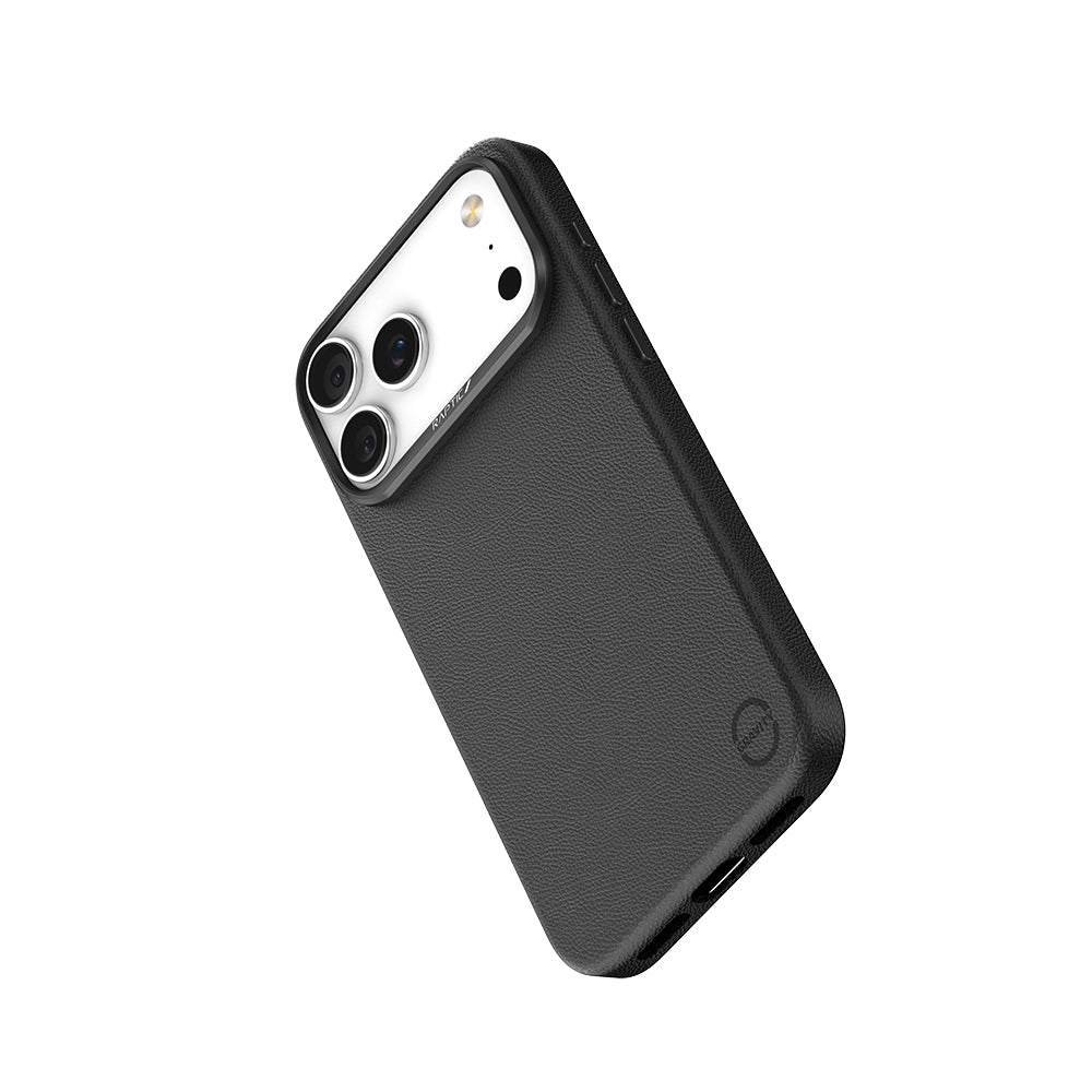 Raptic Urban Nano iPhone 17 Pro Max M-Safe Şarj Özellikli Polimerik Deri Telefon Kılıfı