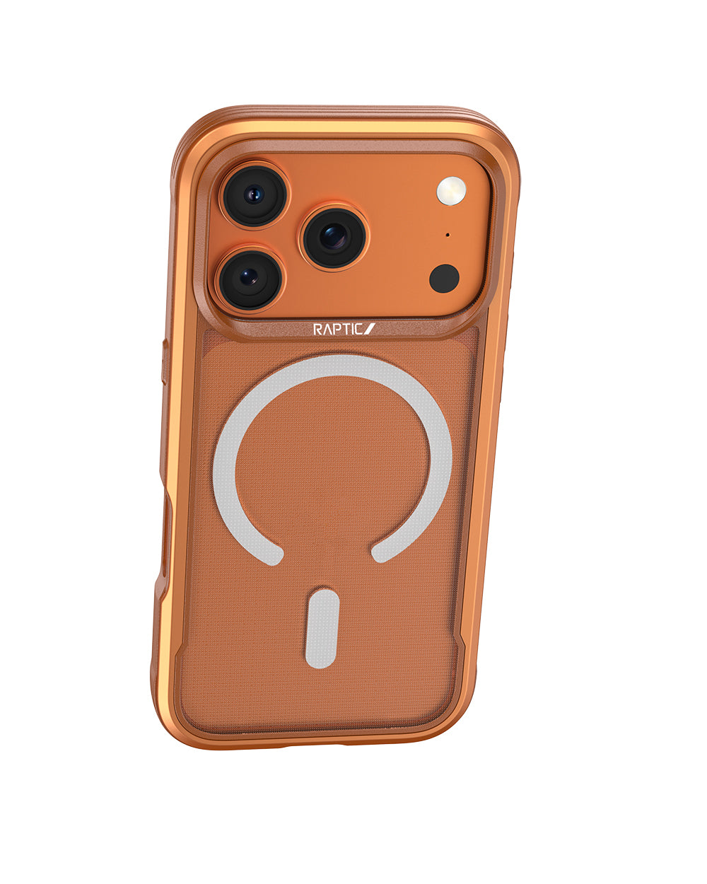 Raptic Shield Classic Serisi iPhone 17 Pro Max M-safe Şarj Özellikli Şeffaf Arka Yüzey C-Magnet Kılıf