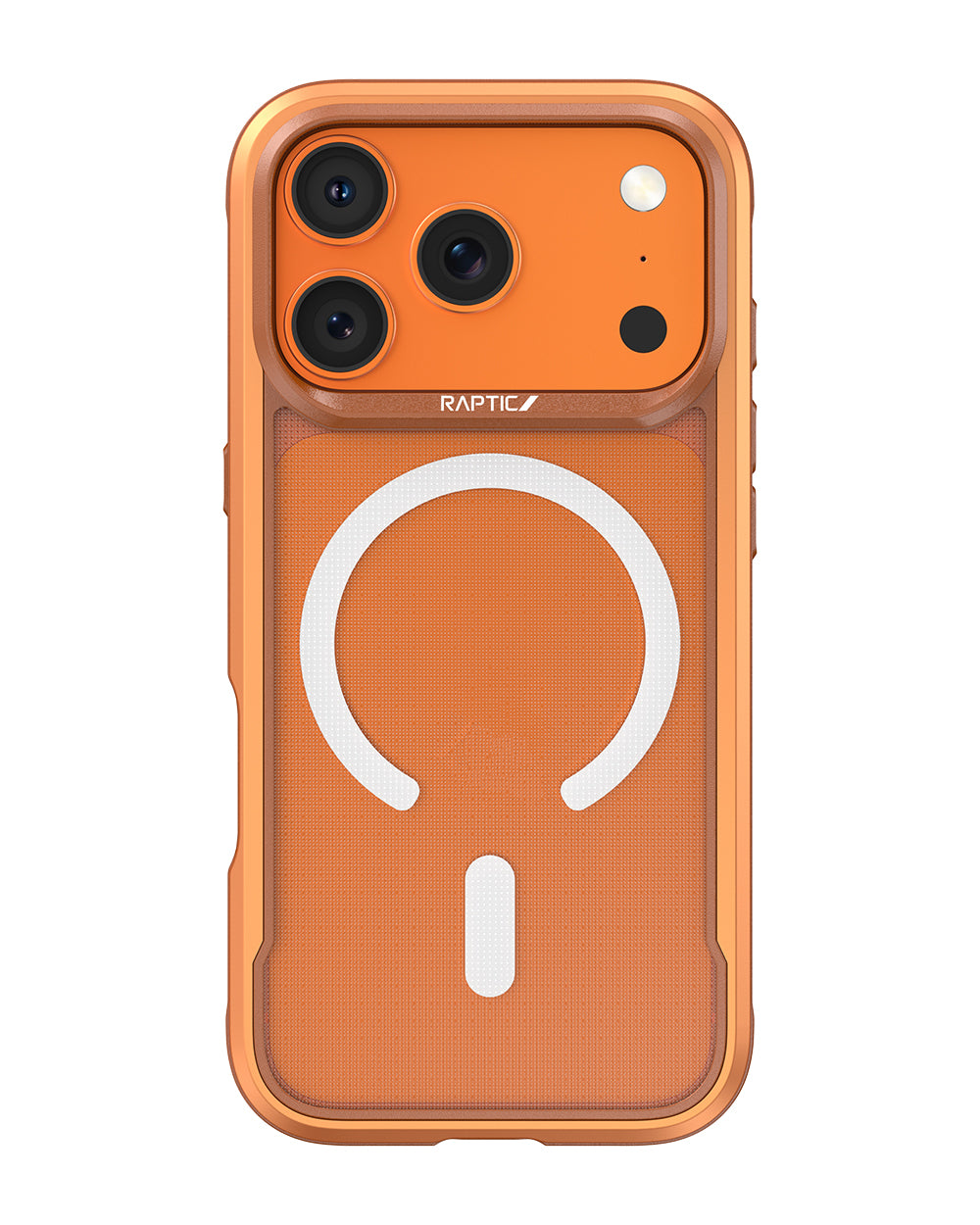 Raptic Shield Classic Serisi iPhone 17 Pro Max M-safe Şarj Özellikli Şeffaf Arka Yüzey C-Magnet Kılıf