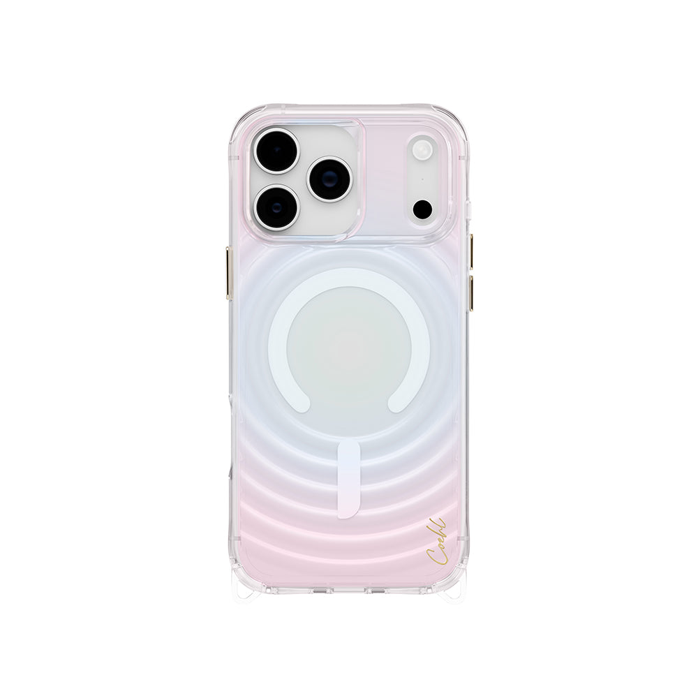 Coehl Vela iPhone 17 Pro Max M-safe Şarj Özellikli Renk Geçişli Kılıf