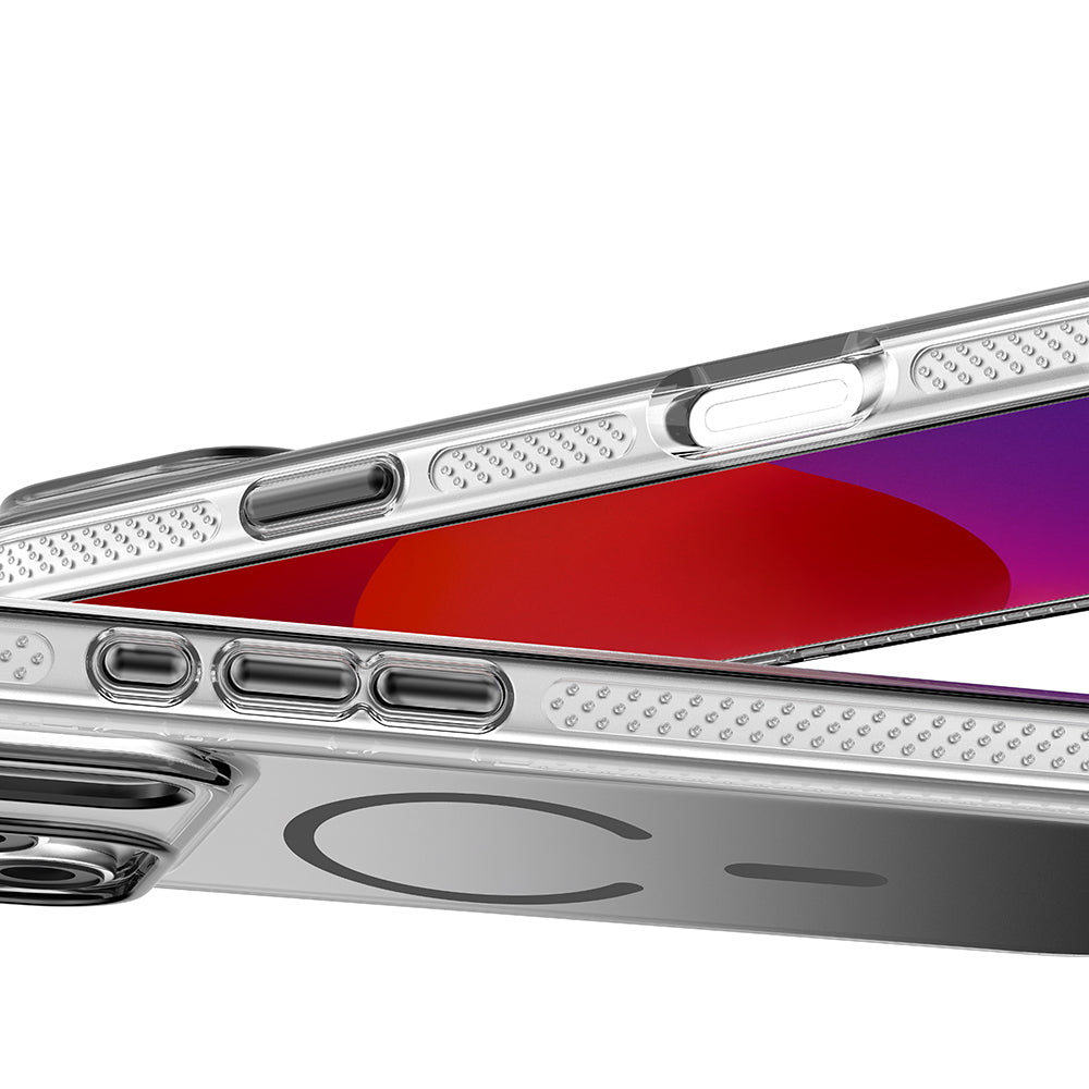 Mutural Icesense Serisi iPhone 17 Pro Max M-safe Şarj Özellikli Sararmaya Karşı Dayanıklı Kılıf