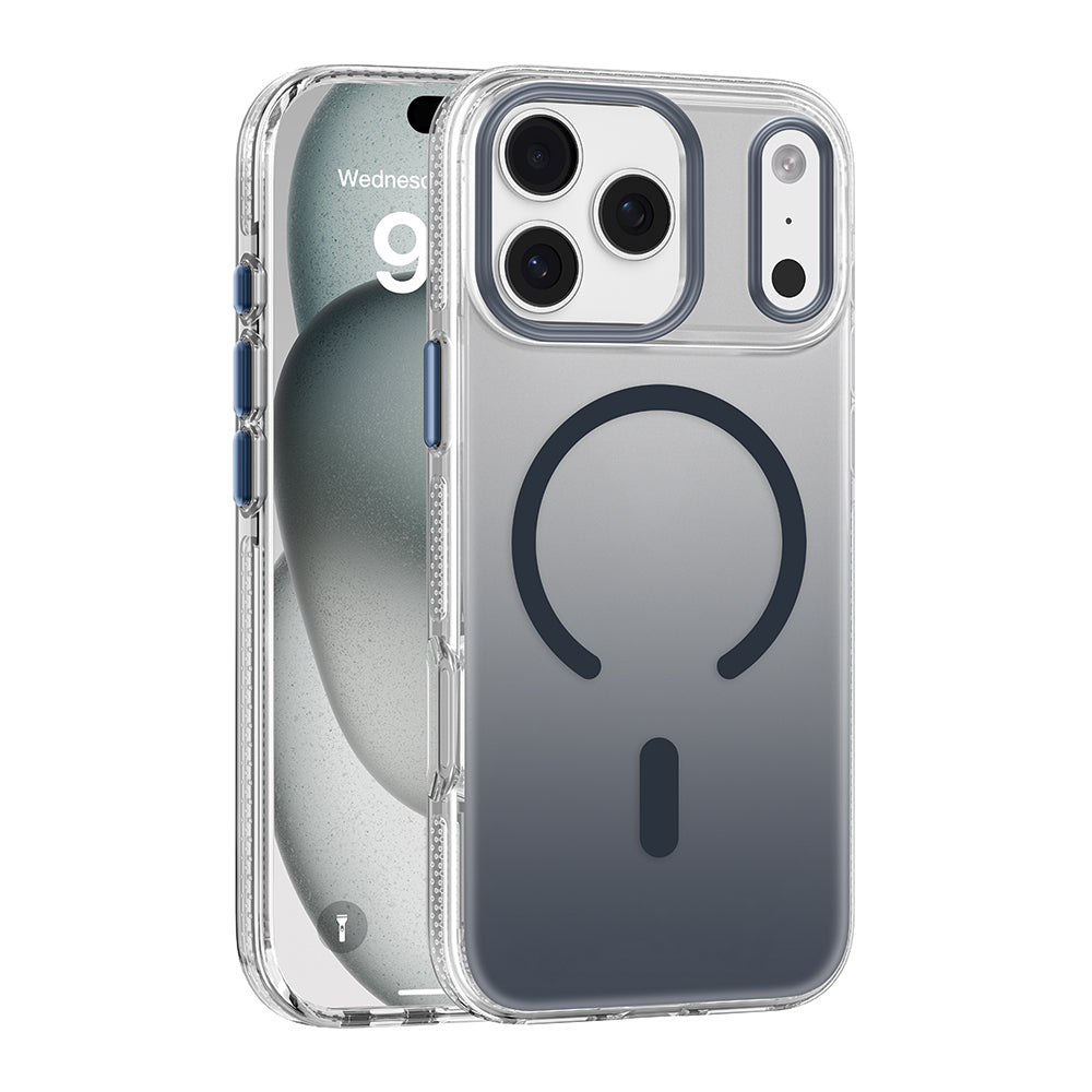 Mutural Icesense Serisi iPhone 17 Pro Max M-safe Şarj Özellikli Sararmaya Karşı Dayanıklı Kılıf